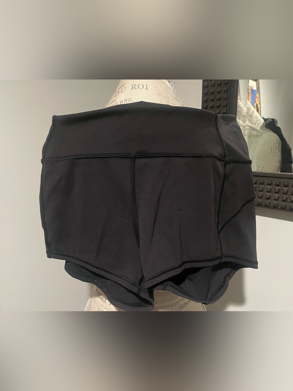 lululemon athletica Black Layered Running Shorts